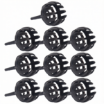 10 Pieces Bonsai Fertilizer Box Automatic Planting Fertilizers Baskets Plastic Claw Shaped Fertilization Control Container