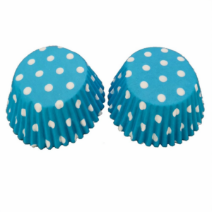 100Pcs Mini Dot Printing Cupcake Liners Muffin Paper Cups Oil Proof Baking Cups