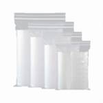 100X Bulk Clear Resealable PE Plastic Zip Bags
