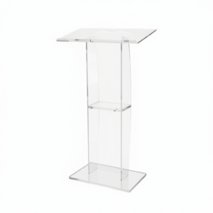 120cm Acrylic Podium Stand