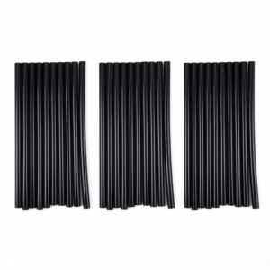 30PCS Hot Melt Glue Adhesive Sticks 150X7mm Black