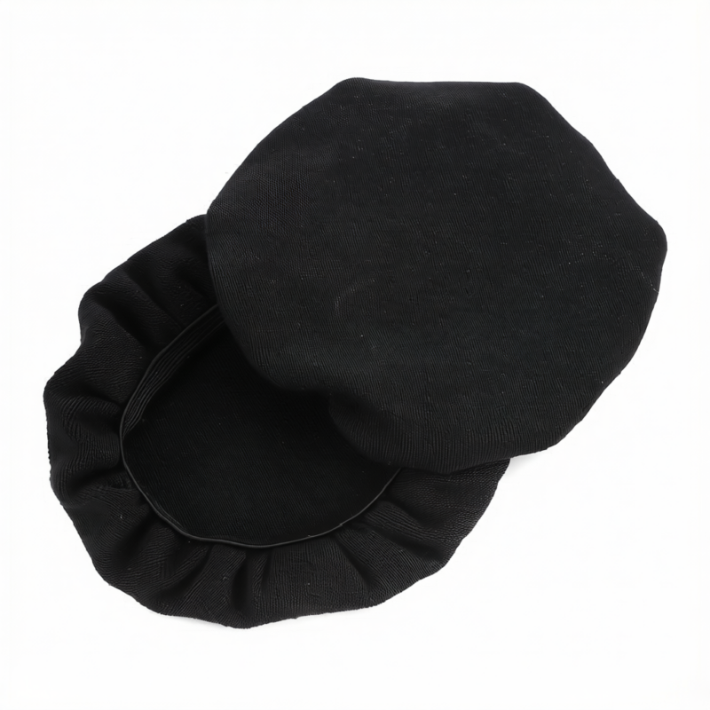 4-Pack Black Cotton Headphone Covers Washable Protective Ear Pad Accessories for Headsets 4-Pack Black Cotton Headphone Covers Washable Protective Ear Pad Accessories for Headsets