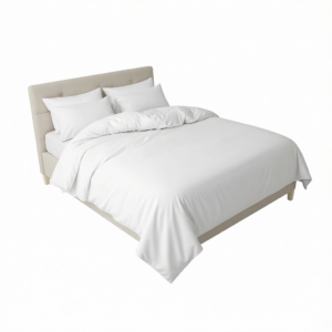 4 Packaging Disposable Travel Bedding Set - Waterproof & Clean, Soft Non-Woven Fabric, 4 Pieces Set for Twin Beds