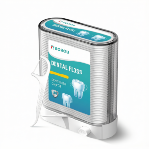 Automatic Dental Floss Dispenser, 88-Count Pack, Disposable Polymer Dental Floss