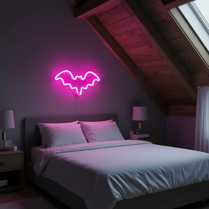 Bat LED Neon Light