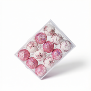 Christmas Balls Ornaments 12-Pack - 6cm Shatterproof Christmas Tree Decorations for Holiday Party Home Decor