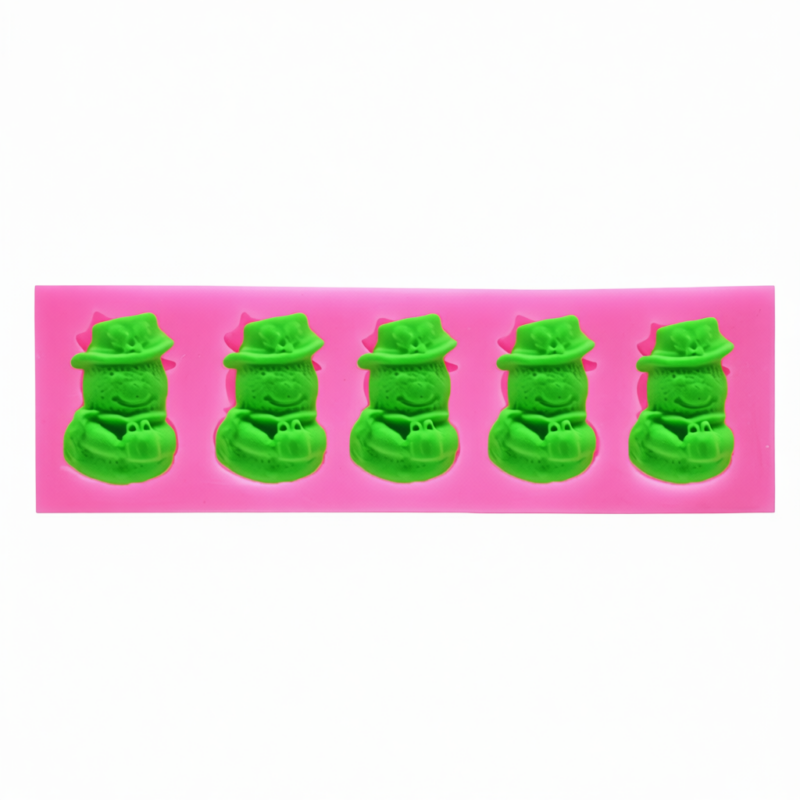 Christmas Silicone Baking Mold DIY Multiple Decorative Cake Fondant Chocolate Mould(#2)
