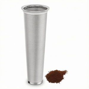 Cold Brew Coffee Filter for 64OZ Glass Fine Mesh, 304 Stainless Steel Filter with Sealing Ring