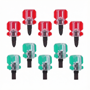 Compact Slotted Screwdriver Set Chrome-Vanadium Steel for Narrow Gaps 12Pcs