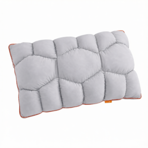 Cooling Marshmallow Puff Pillow, Quilted Cool-Touch Bed Pillow for Adults, Cloud-Like Fluffy Sleep Pillow with Neck Support for Side Back Sleepers