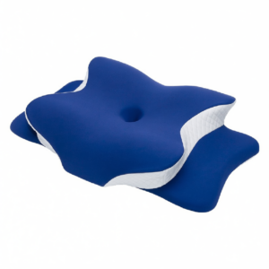 Ergonomic Butterfly Memory Foam Pillow - Cervical Neck Support for Side, Back & Stomach Sleepers, Orthopedic Contour Design