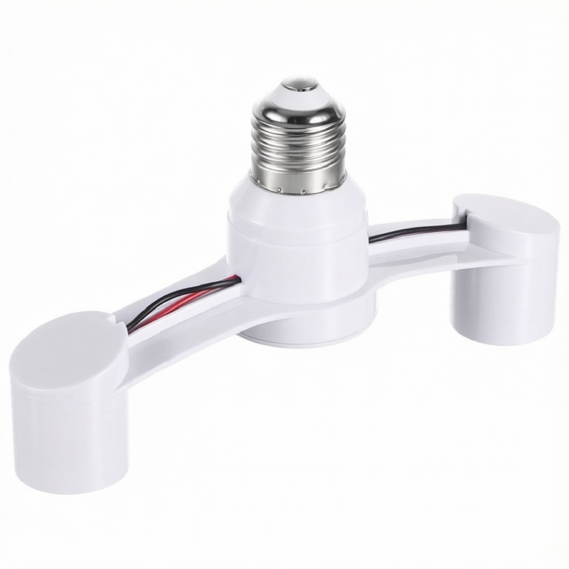 Extendable Light Socket Splitter for Home PBT Material E27 Base Led Bulb Adapter