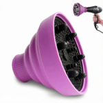 Foldable Silicone Hair Dryer Diffuser for Universal 4 to 5cm Nozzles
