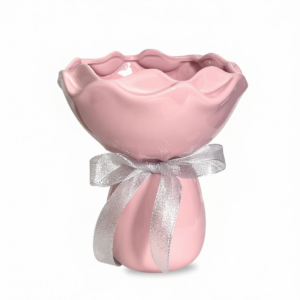 Handcrafted Minimalist Ceramic Vase - Artistic Home Decor Centerpiece