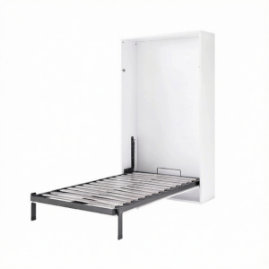 King-single Wall Bed– Space Saving Murphy Bed Kit with Gold Door Handle