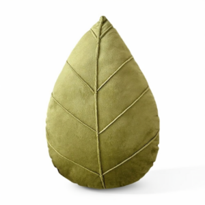 Leaf Shaped Pillow, Green Succulent Cushion for Sofa, Office, Home Decor, Soft and Comfortable Nylon-Spandex Material, Available in Multiple s, Ideal for Living Room Bedroom Gift Giving