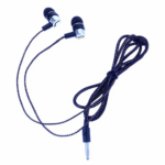Metal Earbuds with Free Call Function for Headphone Users, 1 Pack, Compact Size 10.75x0.4x0.14in