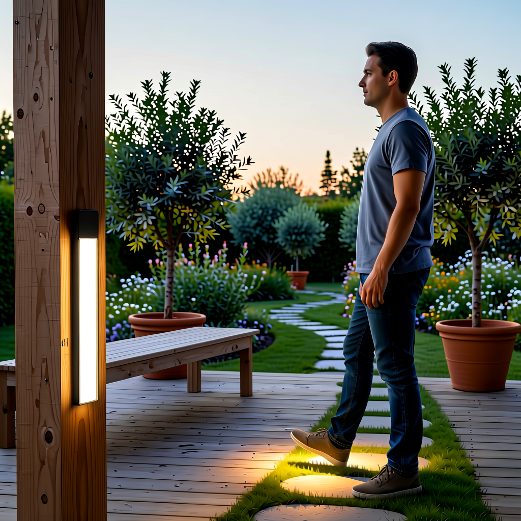 Motion Sensor Night Light LED Night Light Bar Home Lighting Garden Lighting