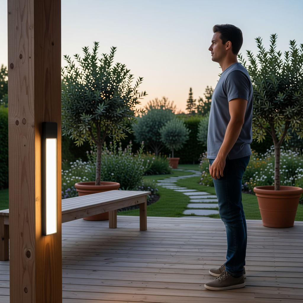 Motion Sensor Night Light LED Night Light Bar Home Lighting Garden Lighting
