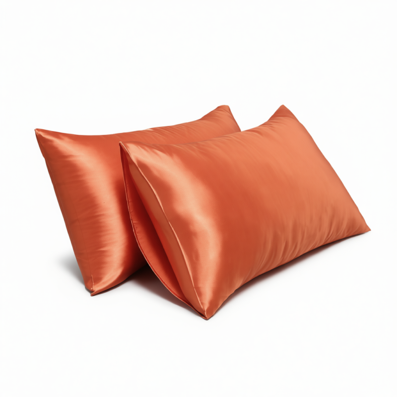 Pillowcase Polyester 60 Thread Count Solid Color 48*74cm【pack of 2】