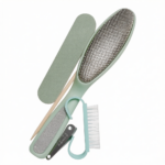 Portable 5-Piece Manicure Set - Light Green