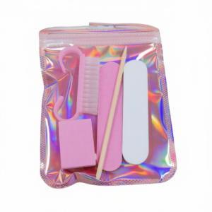 Portable 5-Piece Manicure Set - Pink