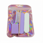 Portable 5-Piece Manicure Set - Purple