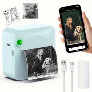 Portable Photo Printer Wireless Photo Printer Black And White Photo Printer