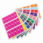 Printable Cable Labels with Tear Resistant Material for Wire Identification