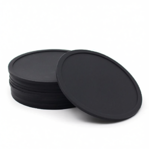 Silicone Coaster Round 10cm Non Slip Dingshuai 10x0.3cm thin section
