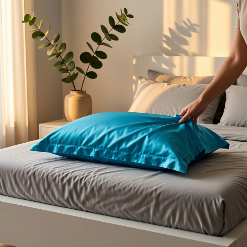 Simulation Silk Pillowcase 48x74cm Polyester 48x74cm [pair]