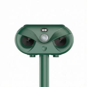 Solar Ultrasonic Animal Repellent Motion Activated LED Flash Light Cat Dog Deterrent Waterproof Animal Repeller Protect Farm for Dog / Cat / Bird / Rabbit / Raccoon