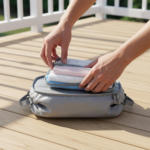 Travel Storage Bag Mu Family Expandable Compression Medium size【23*12*34】