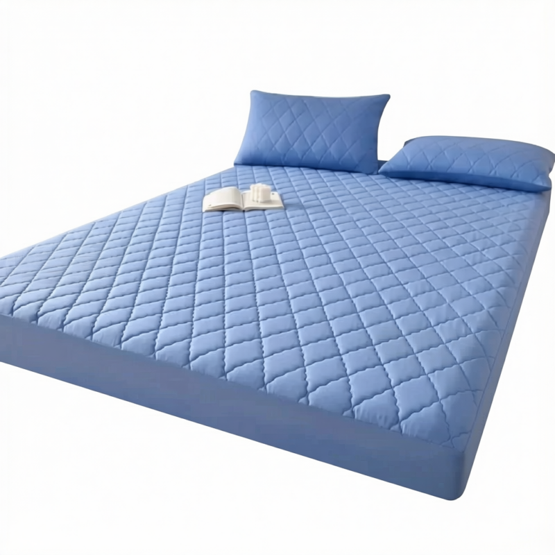 Waterproof Brushed Polyester Fitted Sheet Mattress 200*220cm [single fitted sheet]