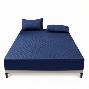 Waterproof Quilted Fitted Sheet Solid Color Toddler 1.8*2m single fitted sheet