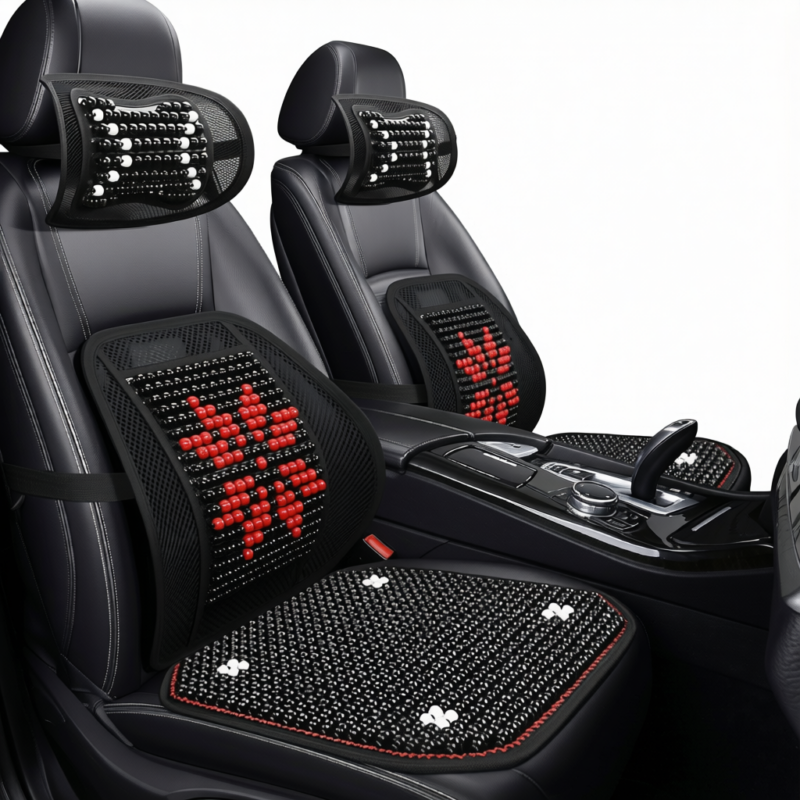 Wooden Beads Car Seat Cushion Yi Nirui Summer Cool. piece Wooden Beads Car Seat Cushion Yi Nirui Summer Cool. piece