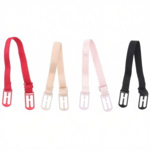Durable Adjustable Antislip Bra Straps for Women's in Assorted Colors Soft Nylon Comfort 4 Pack