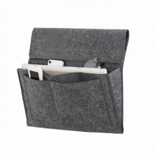 Felt Bedside Storage Hanging Bag, Dorm Bed Organizer, Sofa Side Caddy—