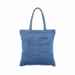 Stylish Denim Handbag with Versatile Functionality in Assorted Colors