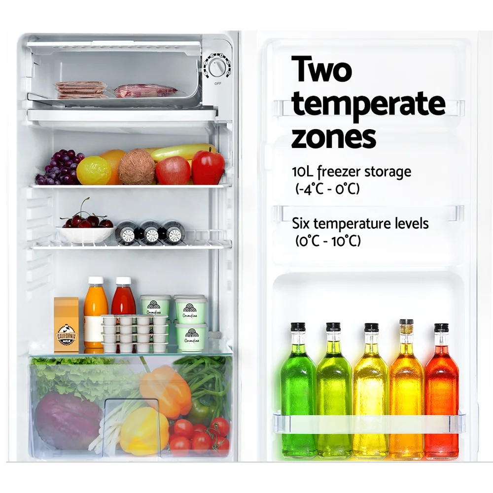 Devanti 95L Bar Fridge White