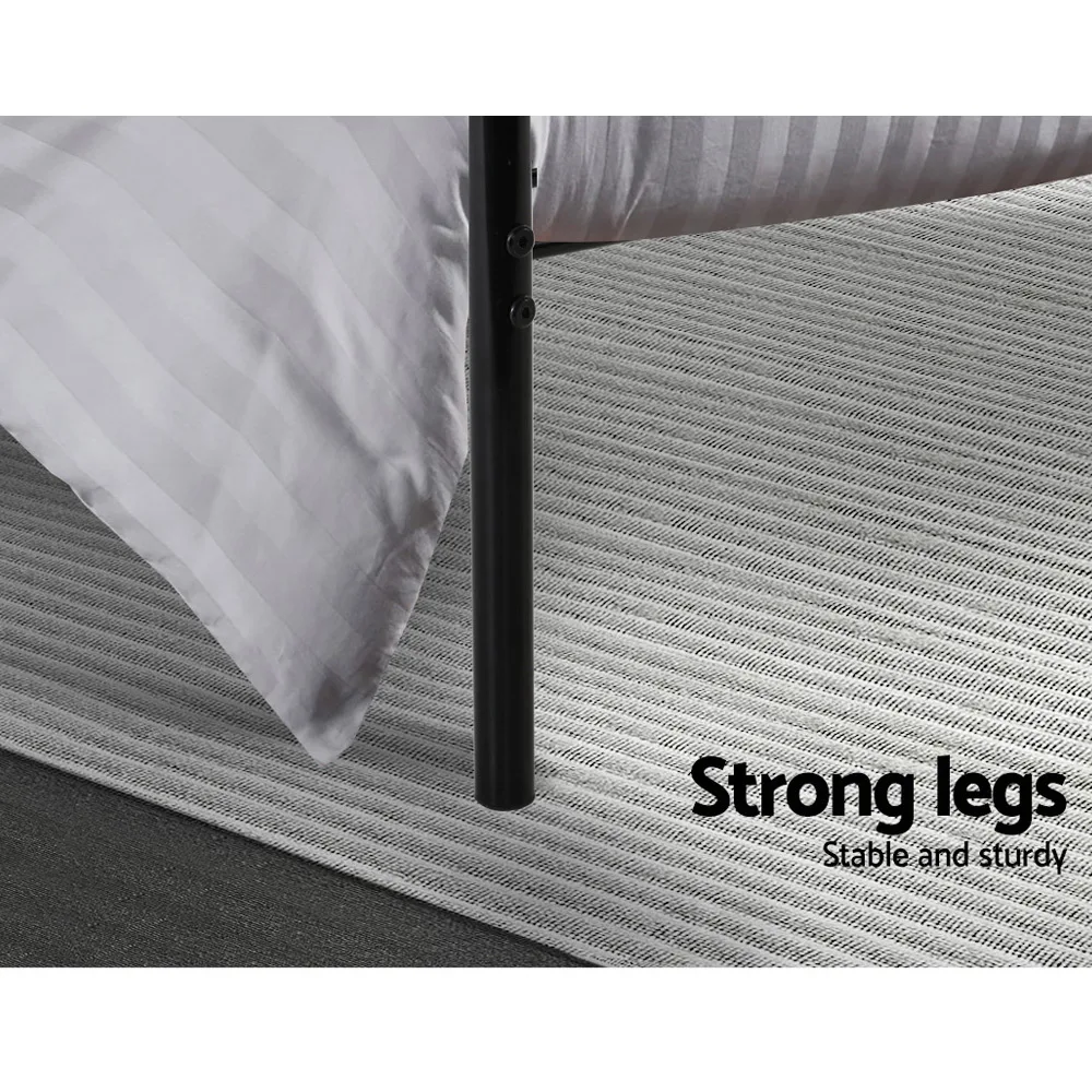 Artiss Bed Frame Single Metal Bed Frame SOL