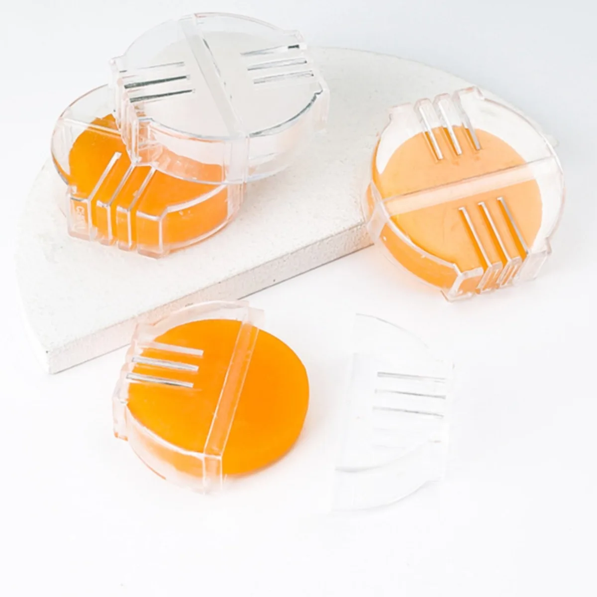 1 Piece Yellow Beeswax Thread Conditioner, Sewing Wax with Storage Box for Quilting Hand Sewing and Reinforcing Thread
