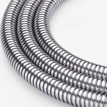 3m Shower Hose - Stainless Steel Shower Hose Silver Silver