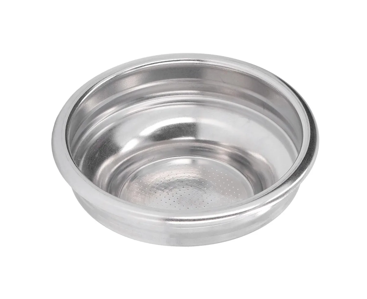 1 Cup Portafilter Filter, Stainless Steel Coffee Filter Basket, Porous Filter Basket for 58mm Handle