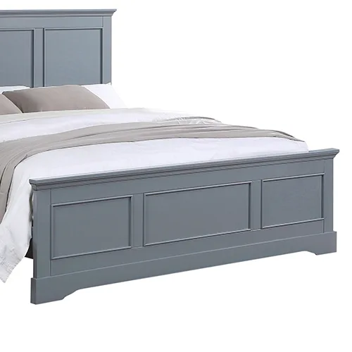 Queen Bed Frame in Solid Wood with Slats Support