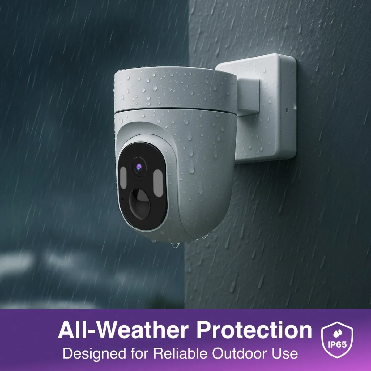 Connect SmartHome 2K Outdoor Camera 2 Pack