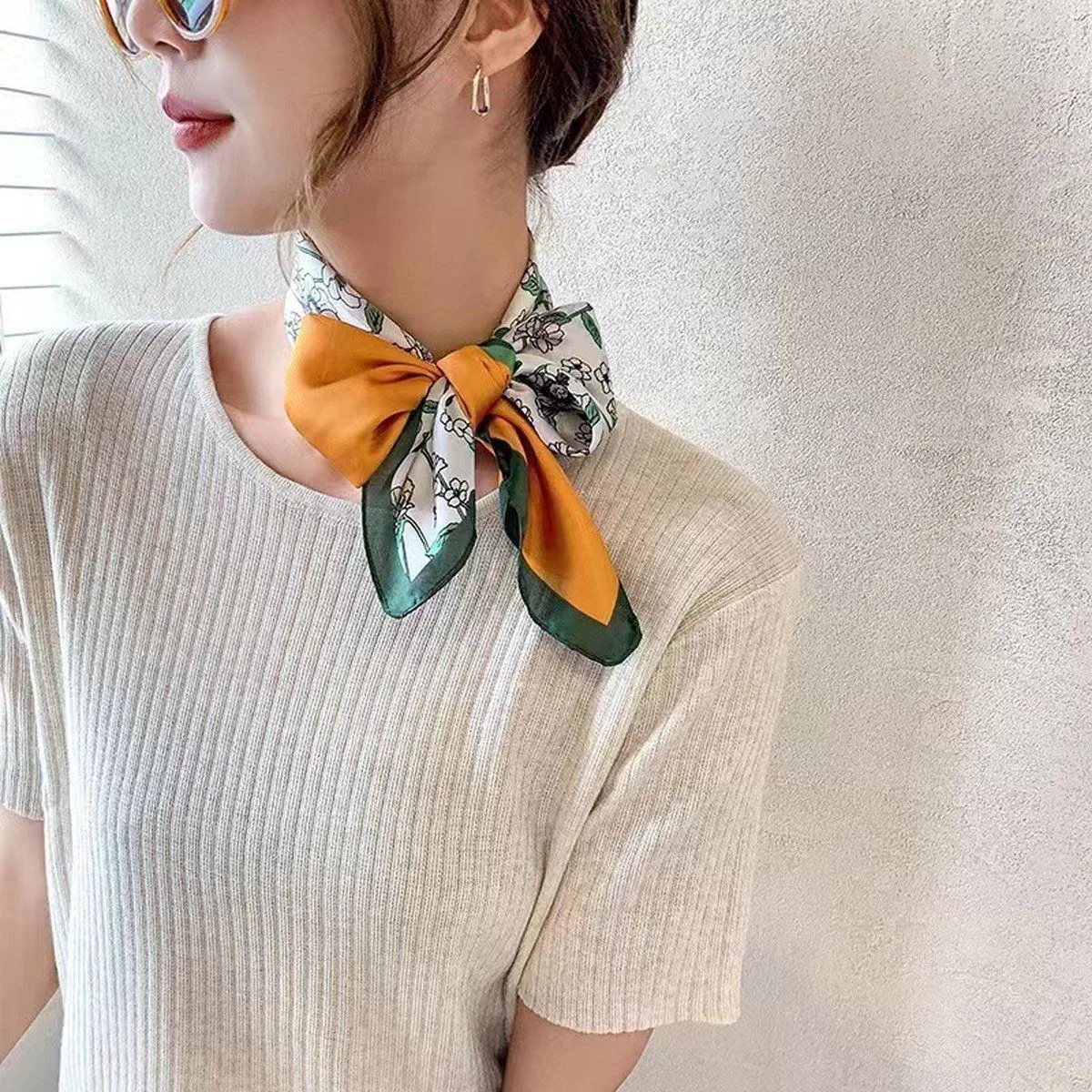 Womens Satin Shawl Scarf Wrap All Season
