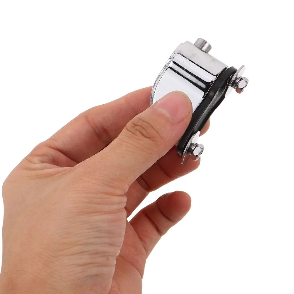 2Pcs Precision Drum Lugs Plated Silver Drum Set Mounting Hardware Replacement