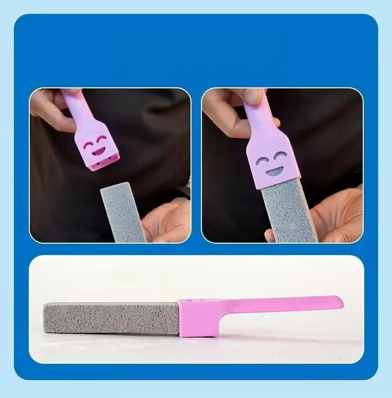 1 Purple Handle + 2 Pumice Stones