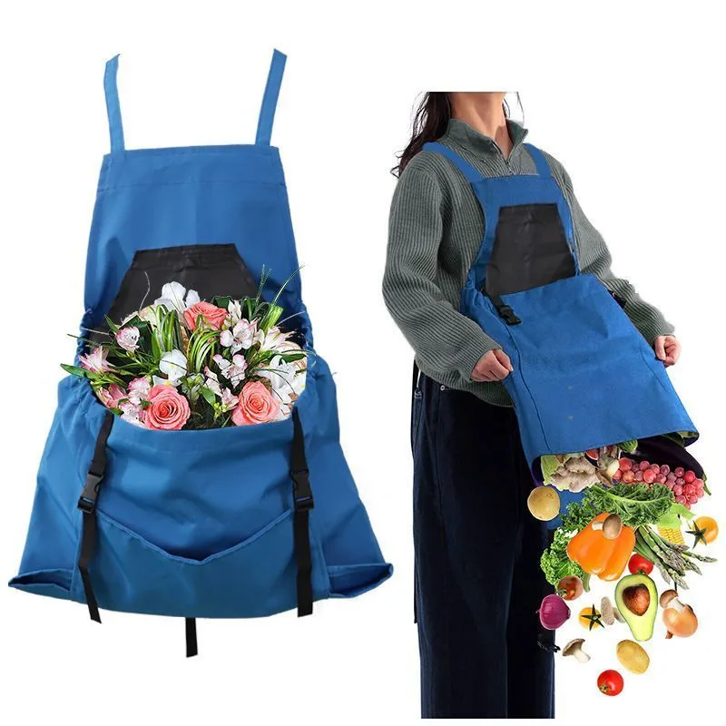 2pcs Thick Canvas Apron - Green